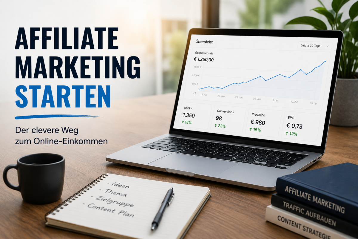 Affiliate Marketing starten mit klarer Struktur für Einsteiger