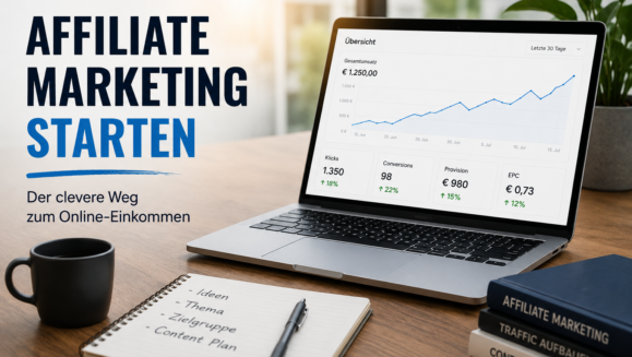 Affiliate Marketing starten mit klarer Struktur für Einsteiger